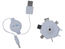 6 In 1 Universal USB Charger Kit Adapter for Mobile Phone